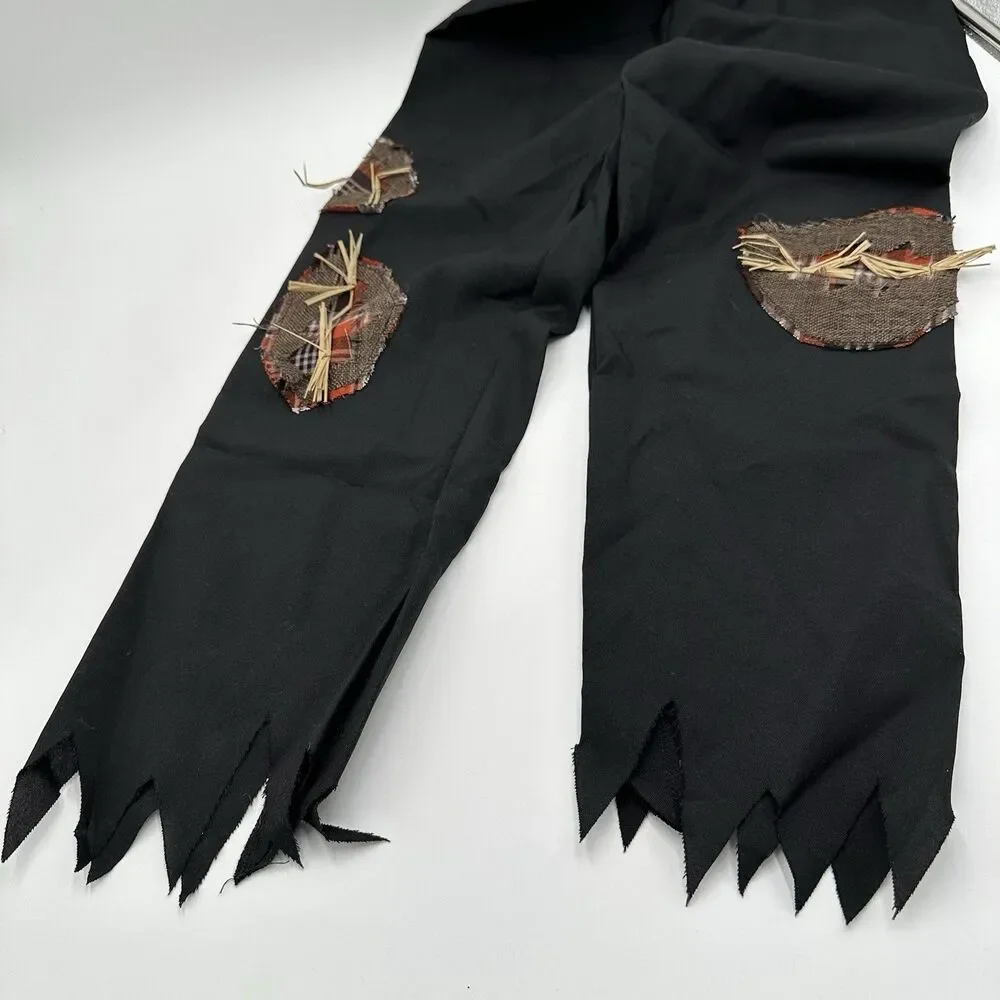 Spirit Halloween Child Creepy Scarecrow Costume Large (12-14) Spooky Scary Haunt - Picture 9 of 16